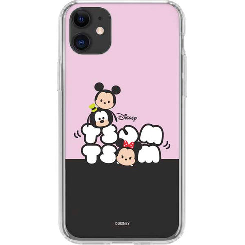Disney Tsum Tsum Goofy Mickey and Minnie iPhone 11 Clear Case