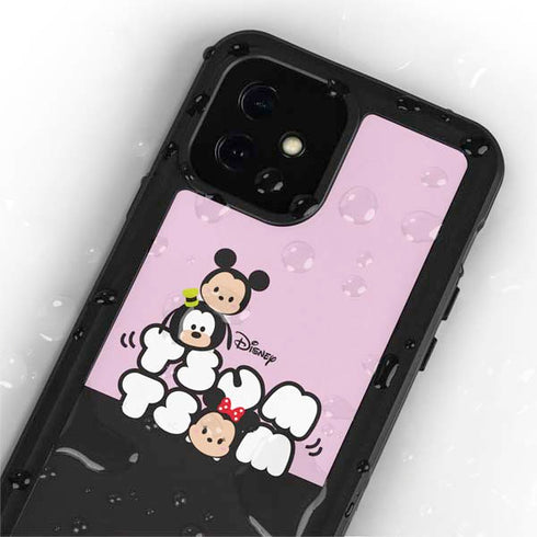 Disney Tsum Tsum Goofy Mickey and Minnie iPhone 12 Mini Waterproof Case