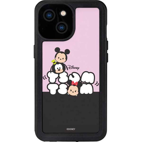 Disney Tsum Tsum Goofy Mickey and Minnie iPhone 13 Mini Waterproof Case
