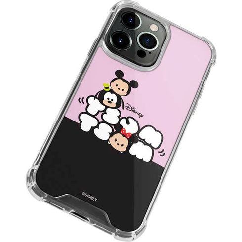 Disney Tsum Tsum Goofy Mickey and Minnie iPhone 13 Pro Clear Case