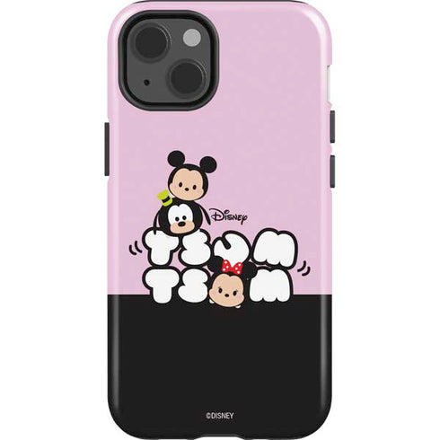 Disney Tsum Tsum Goofy Mickey and Minnie iPhone 15 Impact Case