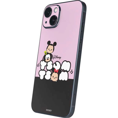 Disney Tsum Tsum Goofy Mickey and Minnie iPhone 15 Plus Skin