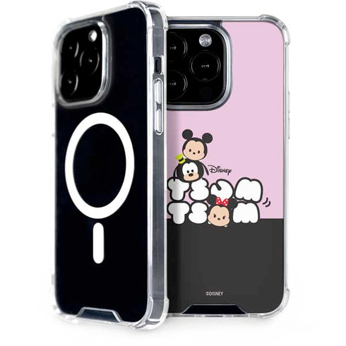 Disney Tsum Tsum Goofy Mickey and Minnie iPhone 14 Pro MagSafe Case