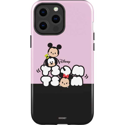 Disney Tsum Tsum Goofy Mickey and Minnie iPhone 15 Pro Max Impact Case