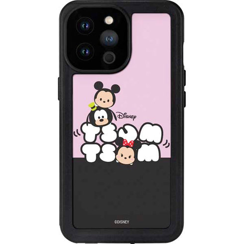 Disney Tsum Tsum Goofy Mickey and Minnie iPhone 14 Pro Max Waterproof Case