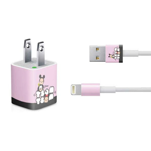 Disney Tsum Tsum Goofy Mickey and Minnie iPhone Charger (5W USB) Skin