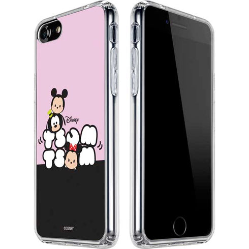 Disney Tsum Tsum Goofy Mickey and Minnie iPhone SE (2nd & 3rd Gen) Clear Case