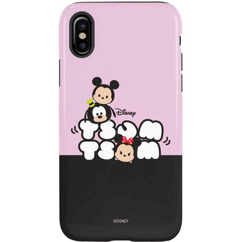 Disney Tsum Tsum Goofy Mickey and Minnie iPhone X Pro Case