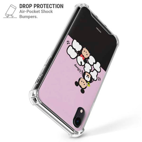 Disney Tsum Tsum Goofy Mickey and Minnie iPhone XR Clear Case