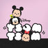 Disney Tsum Tsum Goofy Mickey and Minnie iPhone XR Skin