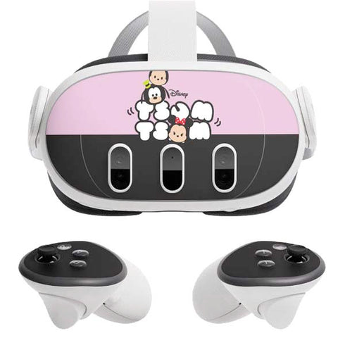 Disney Tsum Tsum Goofy Mickey and Minnie Meta Quest 3 Skin