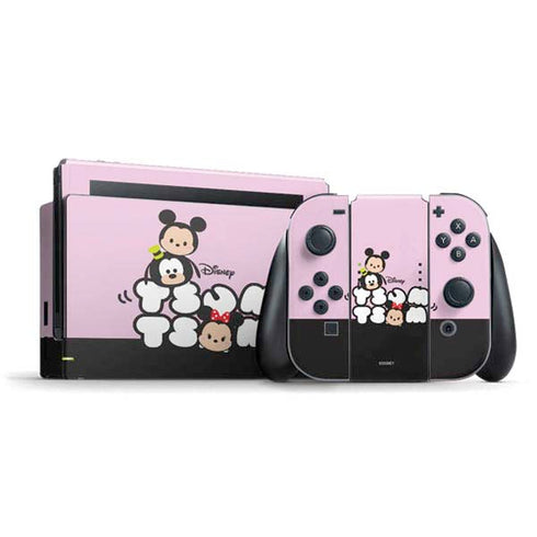 Disney Tsum Tsum Goofy Mickey and Minnie Nintendo Switch Bundle Skin