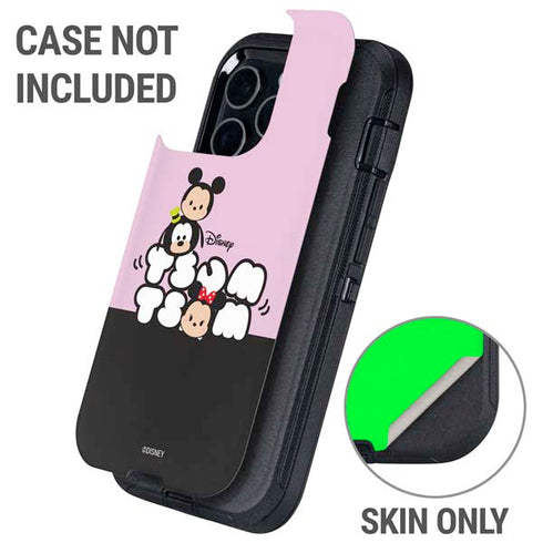 Disney Tsum Tsum Goofy Mickey and Minnie Otterbox Defender iPhone Skin