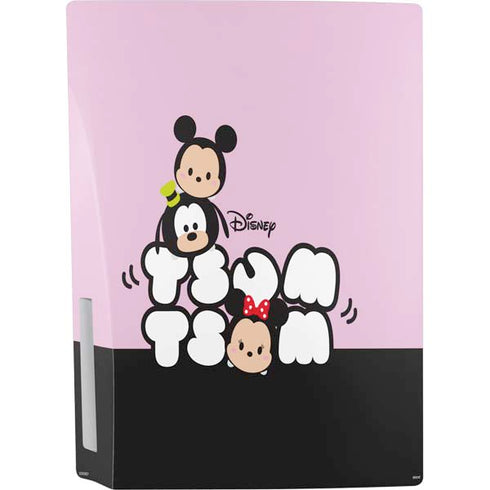Disney Tsum Tsum Goofy Mickey and Minnie PS5 Console Skin