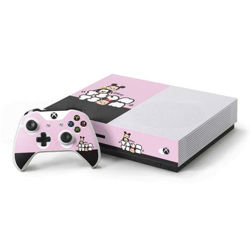 Disney Tsum Tsum Goofy Mickey and Minnie Xbox One S All-Digital Edition Bundle Skin