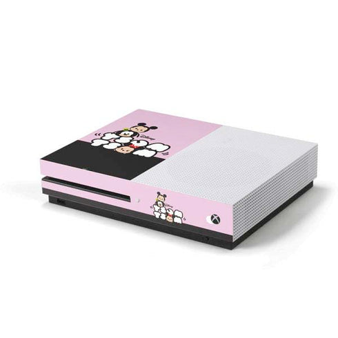 Disney Tsum Tsum Goofy Mickey and Minnie Xbox One S Console Skin