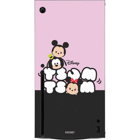 Disney Tsum Tsum Goofy Mickey and Minnie Xbox Series X Console Skin
