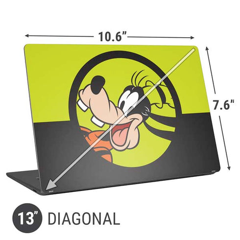 Disney Friends Goofy Universal Laptop 13in (10.6 x 7.6in) Skin