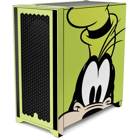 Disney Friends Goofy Up Close Corsair 4000D Tempered Glass Mid-Tower ATX Case Skin