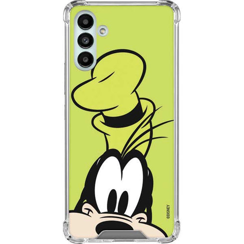 Disney Friends Goofy Up Close Galaxy A13 5G Clear Case