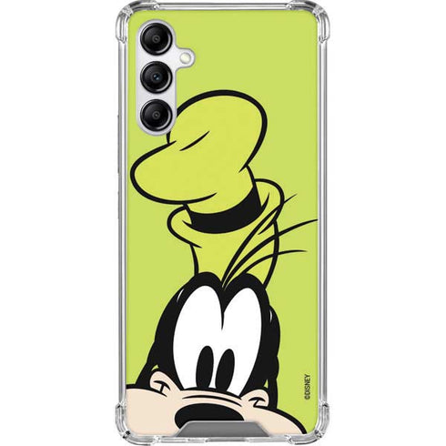 Disney Friends Goofy Up Close Galaxy A14 5G Clear Case