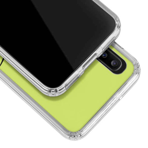 Disney Friends Goofy Up Close Galaxy A30 Clear Case