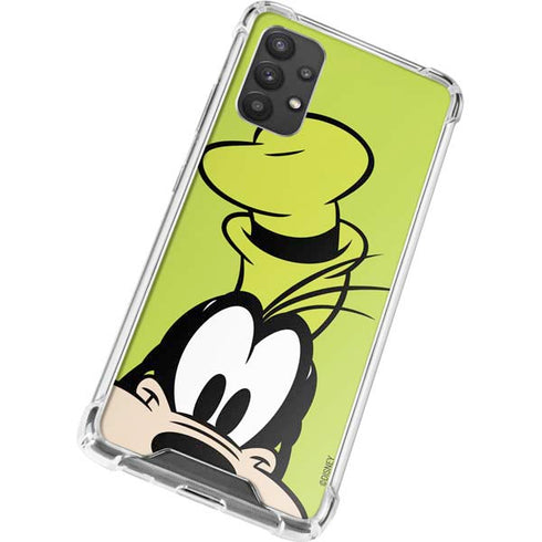 Disney Friends Goofy Up Close Galaxy A32 5G Clear Case
