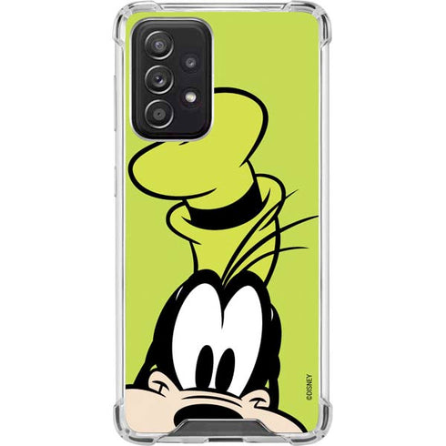 Disney Friends Goofy Up Close Galaxy A52 5G Clear Case