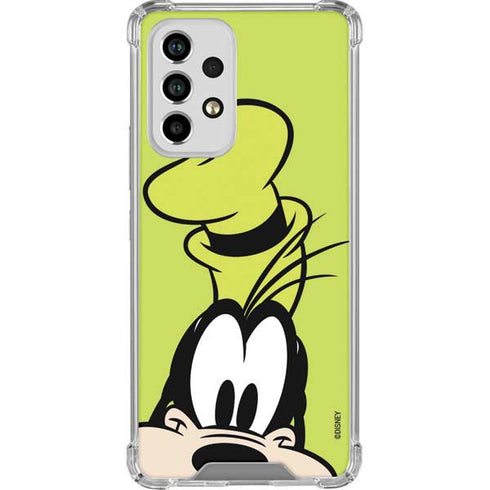 Disney Friends Goofy Up Close Galaxy A53 5G Clear Case