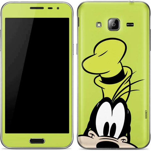 Disney Friends Goofy Up Close Galaxy J3 Skin