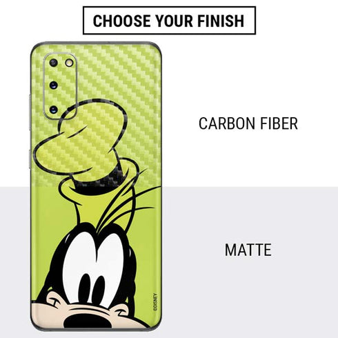 Disney Friends Goofy Up Close Galaxy S20 Skin