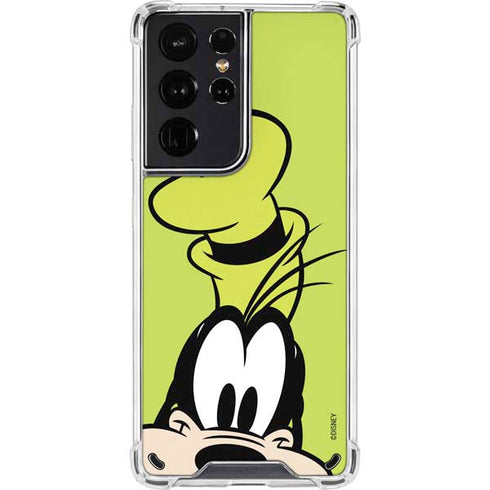Disney Friends Goofy Up Close Galaxy S21 Ultra 5G Clear Case