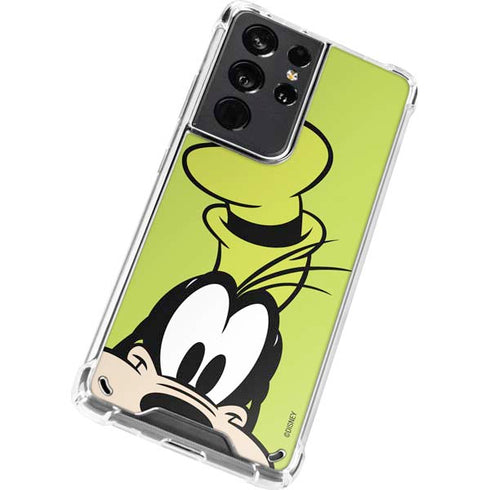 Disney Friends Goofy Up Close Galaxy S21 Ultra 5G Clear Case