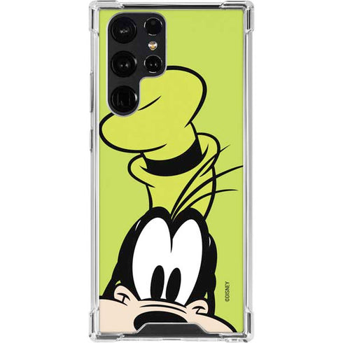 Disney Friends Goofy Up Close Galaxy S24 Ultra Clear Case
