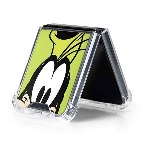 Disney Friends Goofy Up Close Galaxy Z Flip5 5G Clear Case