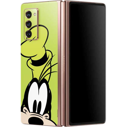 Disney Friends Goofy Up Close Galaxy Z Fold2 5G Skin