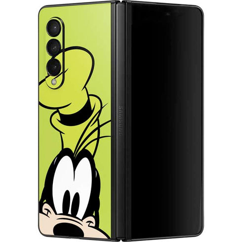 Disney Friends Goofy Up Close Galaxy Z Fold3 5G Skin