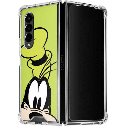 Disney Friends Goofy Up Close Galaxy Z Fold4 5G Clear Case