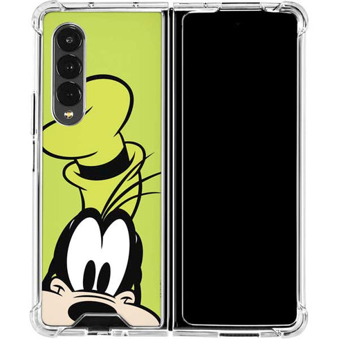 Disney Friends Goofy Up Close Galaxy Z Fold4 5G Clear Case