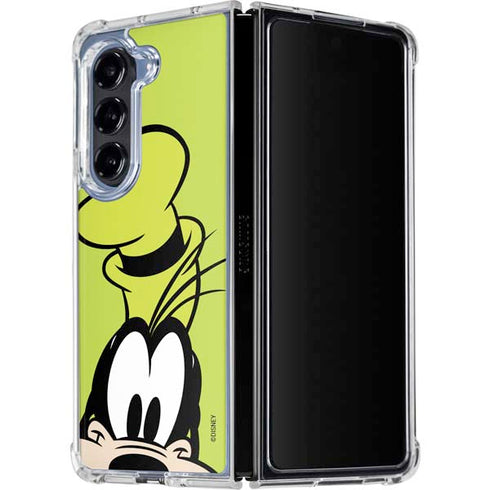Disney Friends Goofy Up Close Galaxy Z Fold5 5G Clear Case
