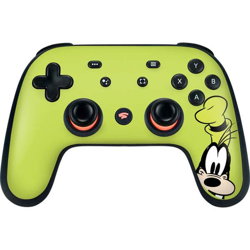 Disney Friends Goofy Up Close Google Stadia Controller Skin