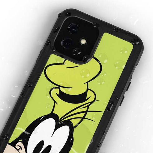 Disney Friends Goofy Up Close iPhone 12 Mini Waterproof Case