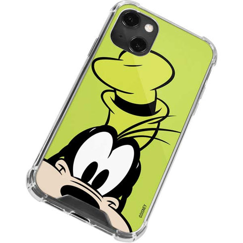 Disney Friends Goofy Up Close iPhone 13 Mini Clear Case