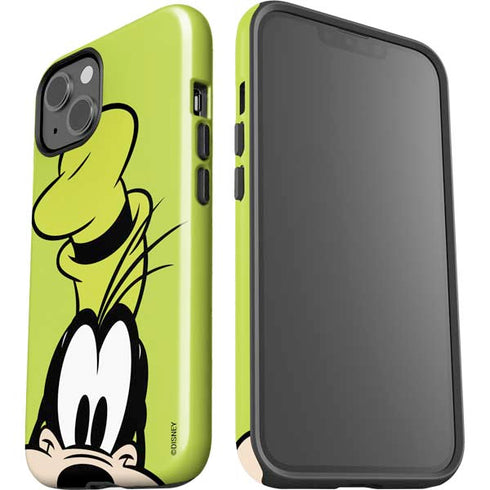 Disney Friends Goofy Up Close iPhone 14 Plus Impact Case
