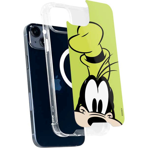 Disney Friends Goofy Up Close iPhone 15 Plus MagSafe Case
