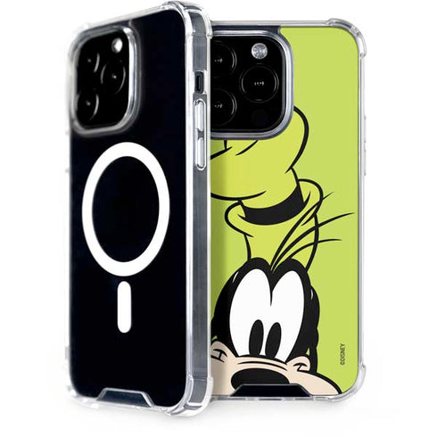 Disney Friends Goofy Up Close iPhone 15 Pro MagSafe Case