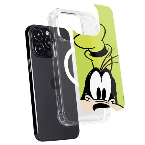 Disney Friends Goofy Up Close iPhone 14 Pro MagSafe Case