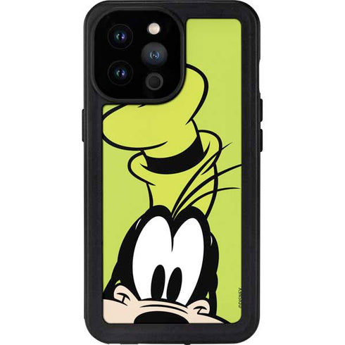Disney Friends Goofy Up Close iPhone 14 Pro Max Waterproof Case