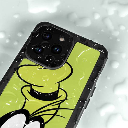 Disney Friends Goofy Up Close iPhone 14 Pro Max Waterproof Case