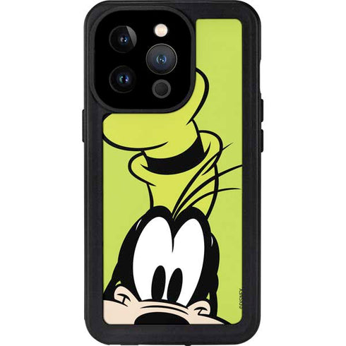 Disney Friends Goofy Up Close iPhone 14 Pro Waterproof Case